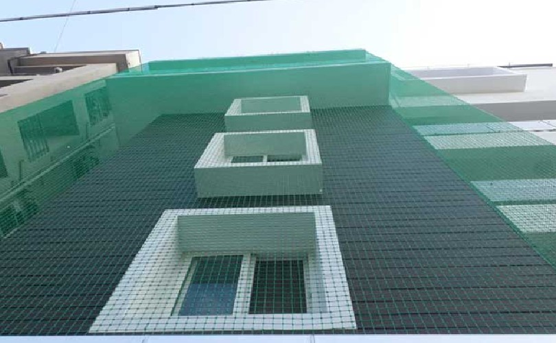 Duct Area Covering Pigeon Nets In Pune